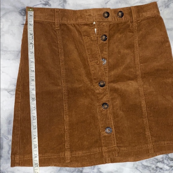 FOREVER 21 Corduroy Button Skirt - Picture 7 of 7
